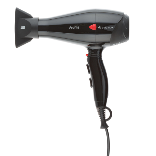 Hair dryer 2200W PROFILE DEWAL 03-120 Black